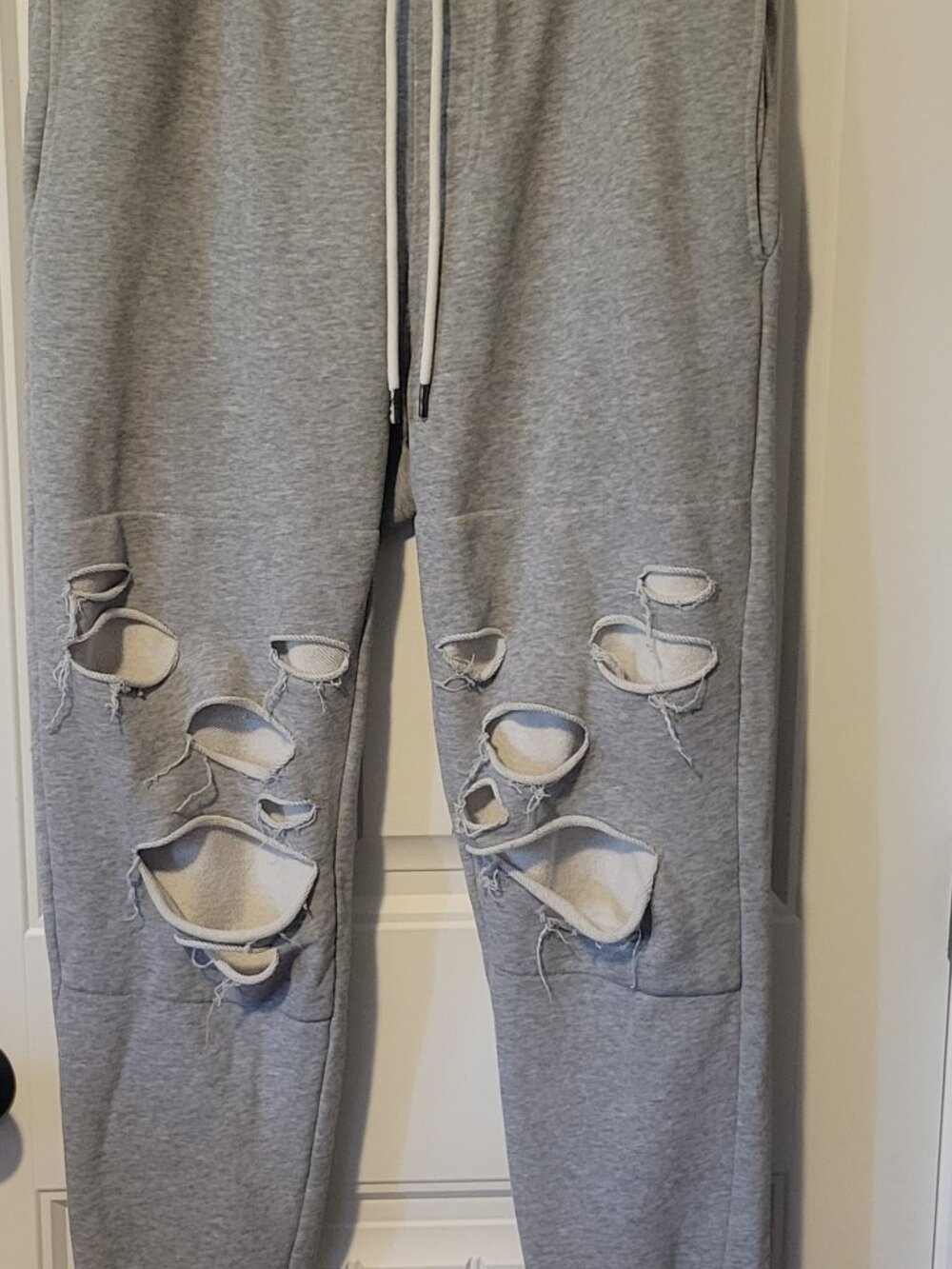 Jackson Distressed Sweats Grey XL